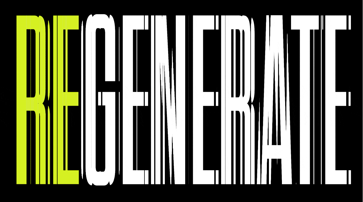 Conference Animation 'REGENERATE'